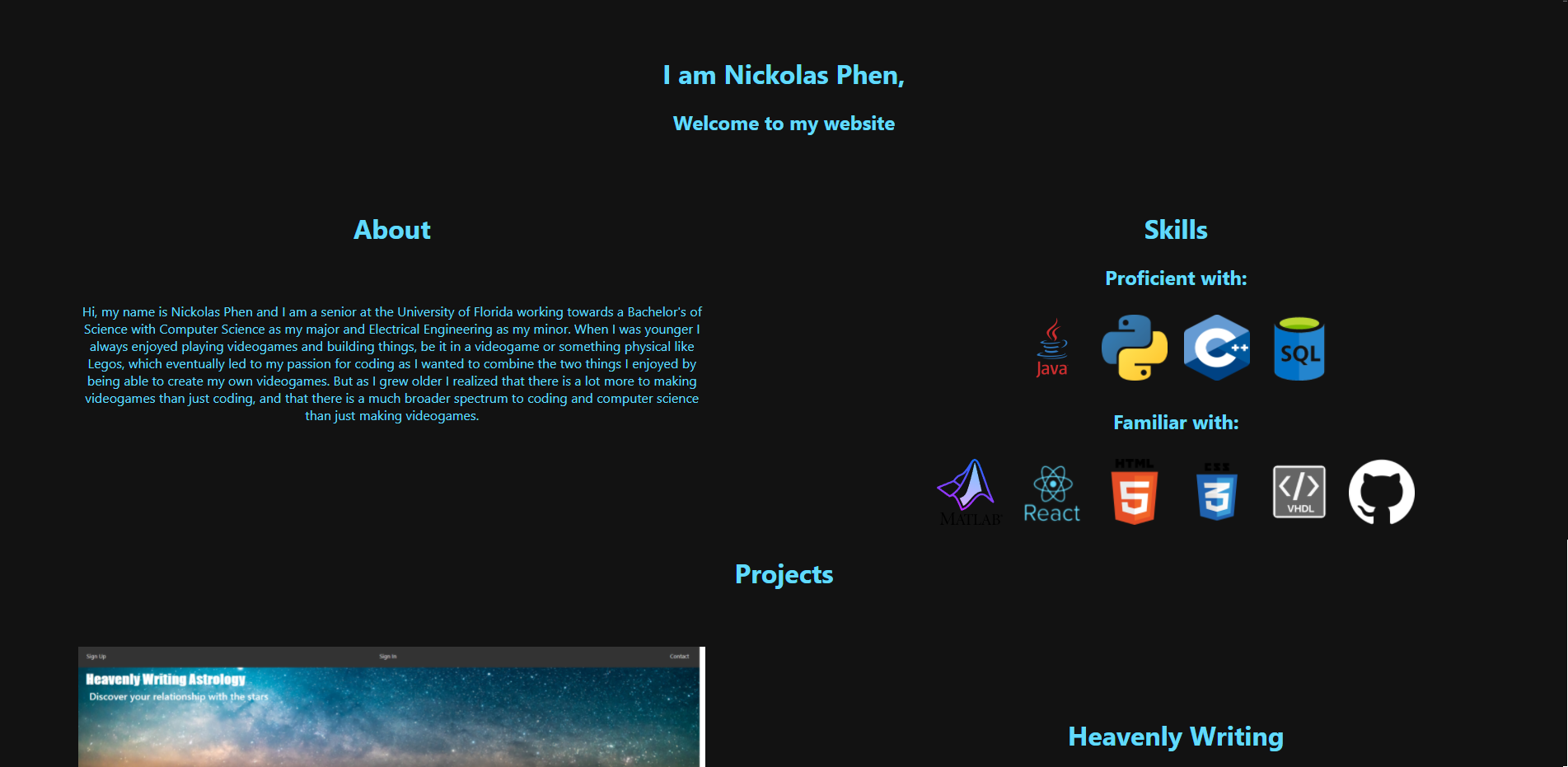 Portfolio Website